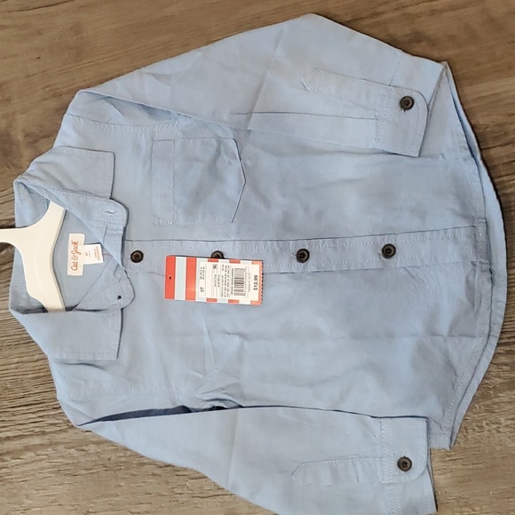 Cat & Jack Button Down Dress Shirt Size 3T - Picture 1 of 4
